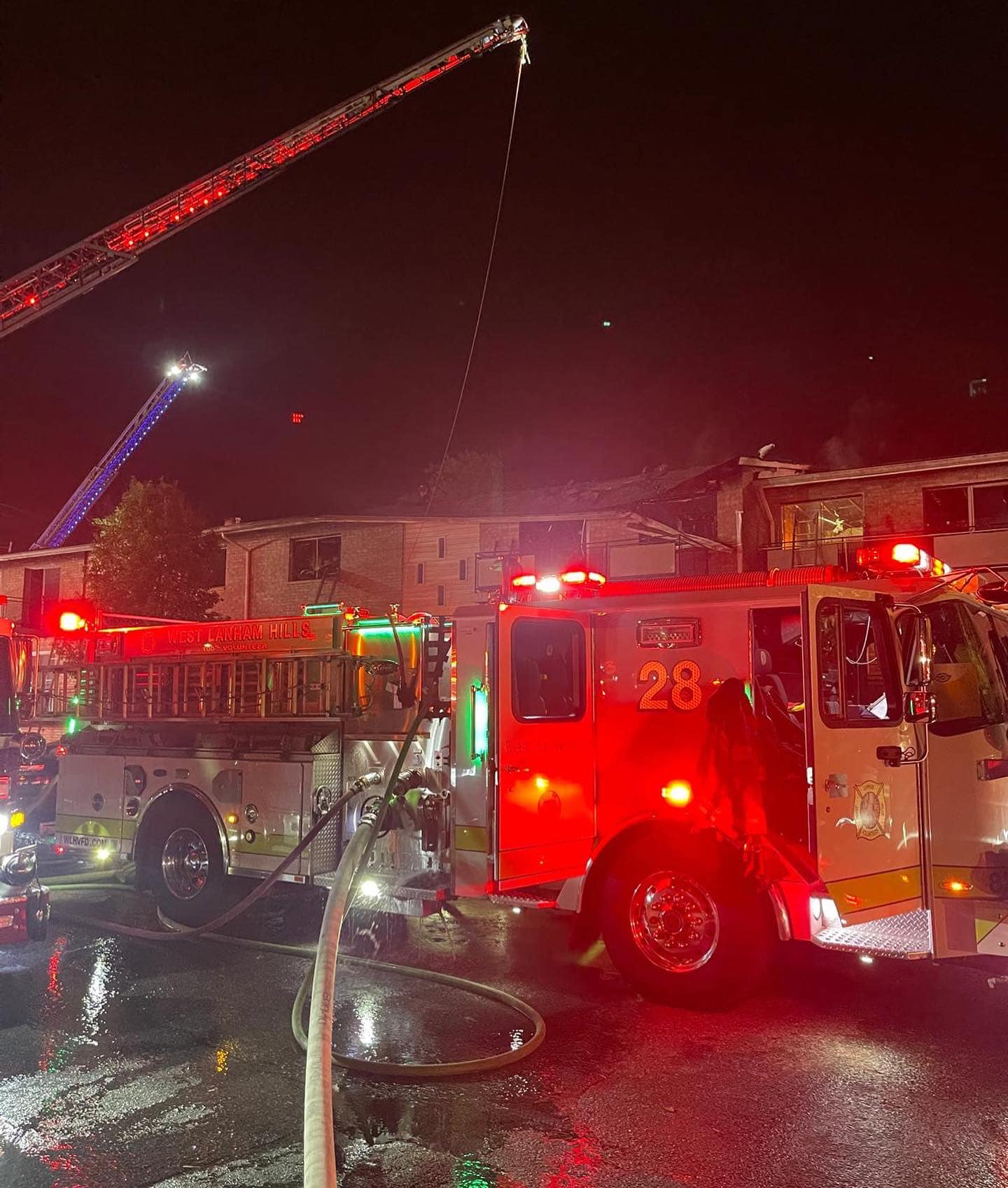Garden Apartment Fire Goes to 3 Alarms - West Lanham Hills Volunteer ...